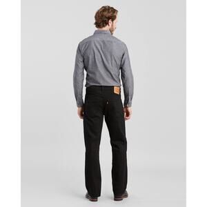 Levi's 559 Men's Relaxed Straight Leg Jeans Black - Size 38‎